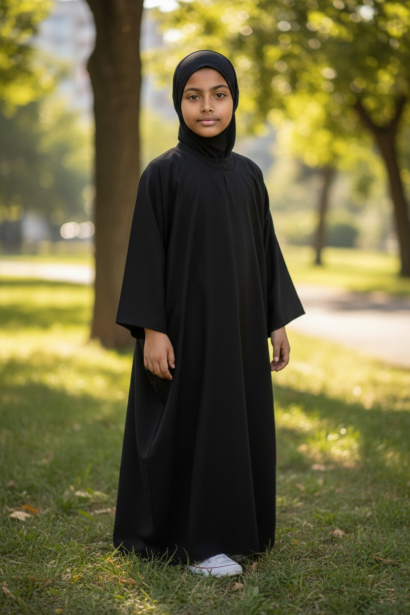 Classic Black Girls Abaya